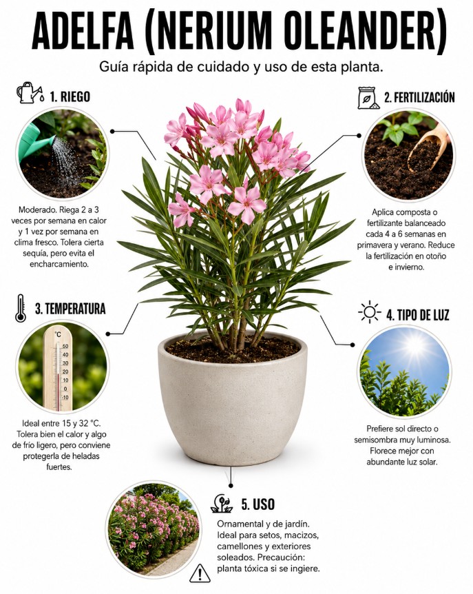 Adelfa / Laurel de Flor (M) - Imagen 6