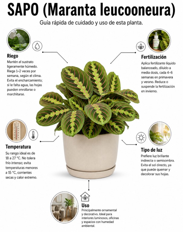 Sapo / Maranta - Imagen 2